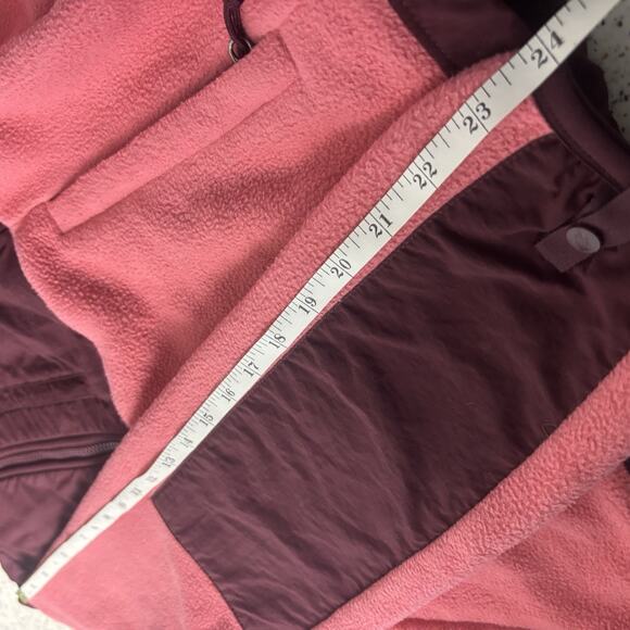 The North Face Womens Small Denali Hybrid Jacket Fleece Tech Small Y2K Pink Tone - Picture 5 of 5